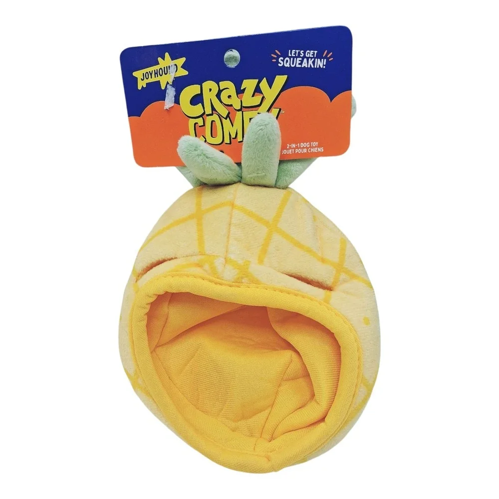 Spooky Fun Dog Toy Bundle! 6 Halloween & Crazy Comfy Crinkle Squeaky- Treat Mat